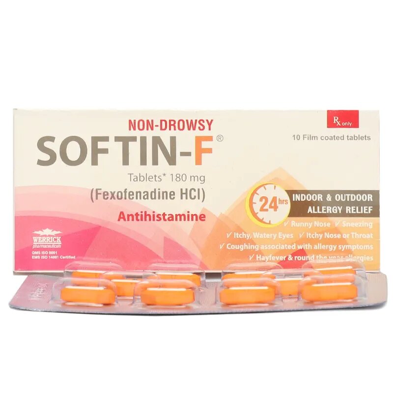 SOFTIN-F 180MG TAB 10S