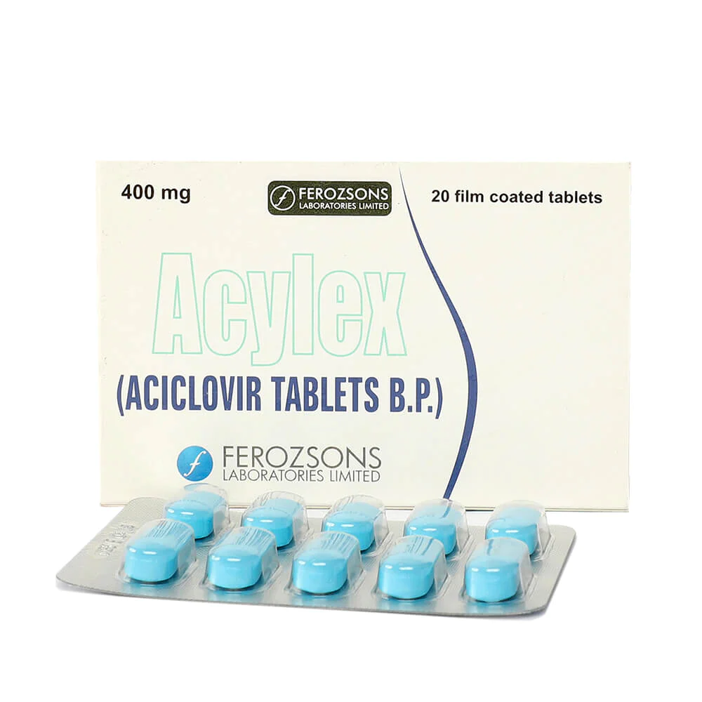 ACYLEX TAB 400 MG 2X10'S