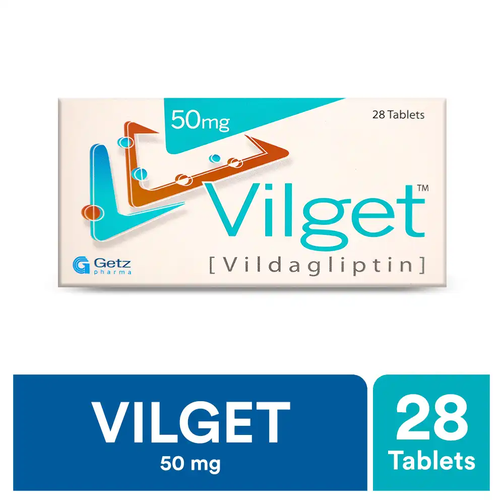 VILGET 50MG TAB 7x4'S