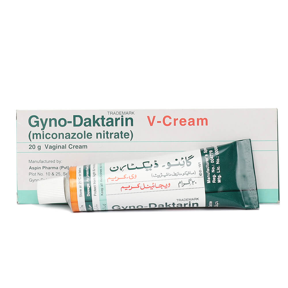 GYNO-DAKTARIN V-CREAM 20 GM 