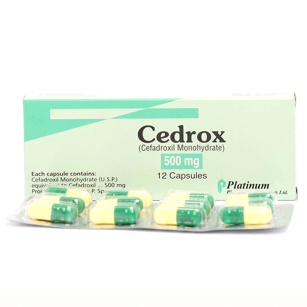 CEDROX CAP 500 MG 2X6'S