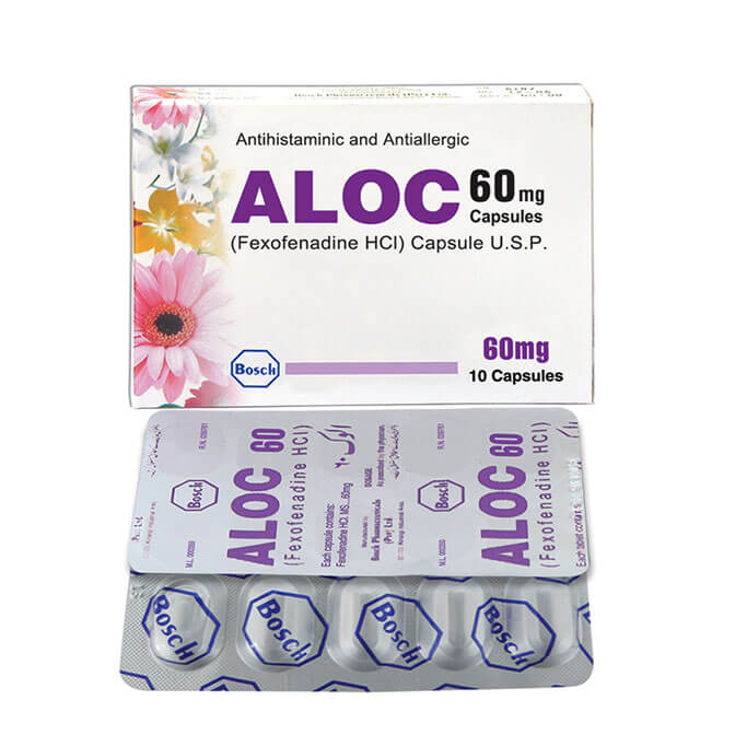 ALOC CAP 60 MG 10'S