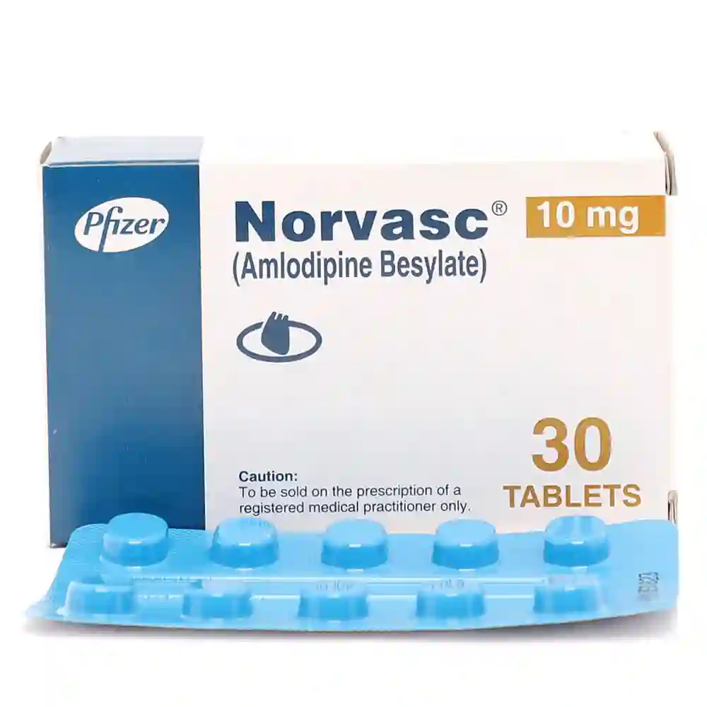 NORVASC 10MG TAB 10X3'S