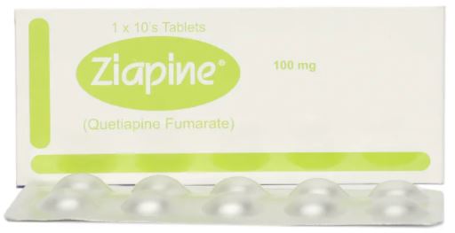 ZIAPINE TAB 100 MG 10'S