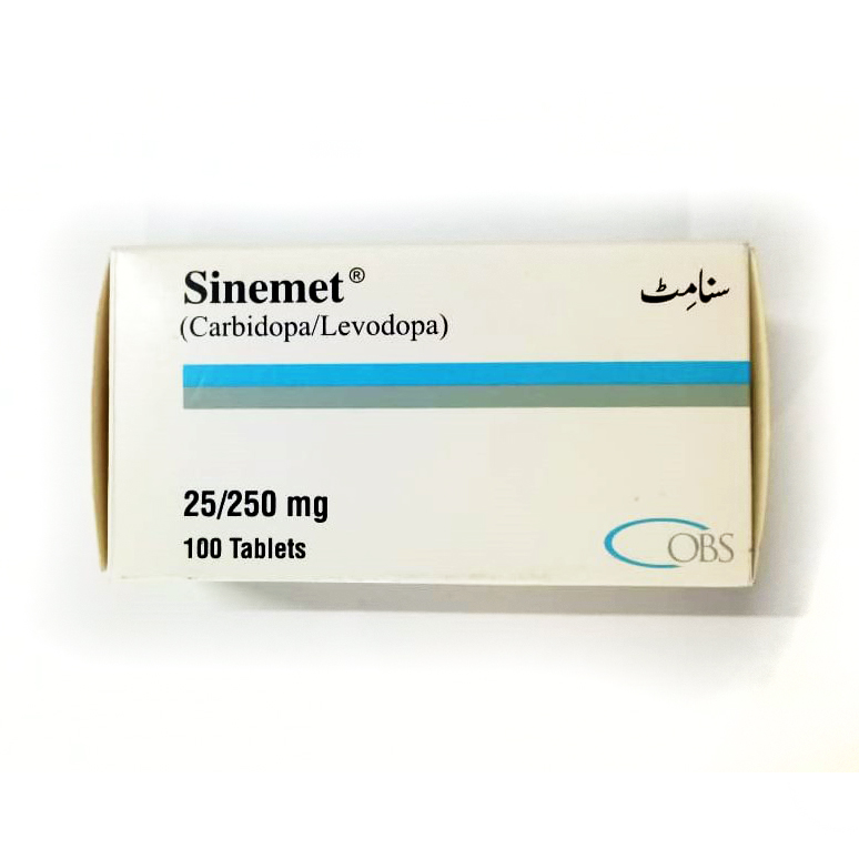 SINEMET 25/250MG TAB 10x10