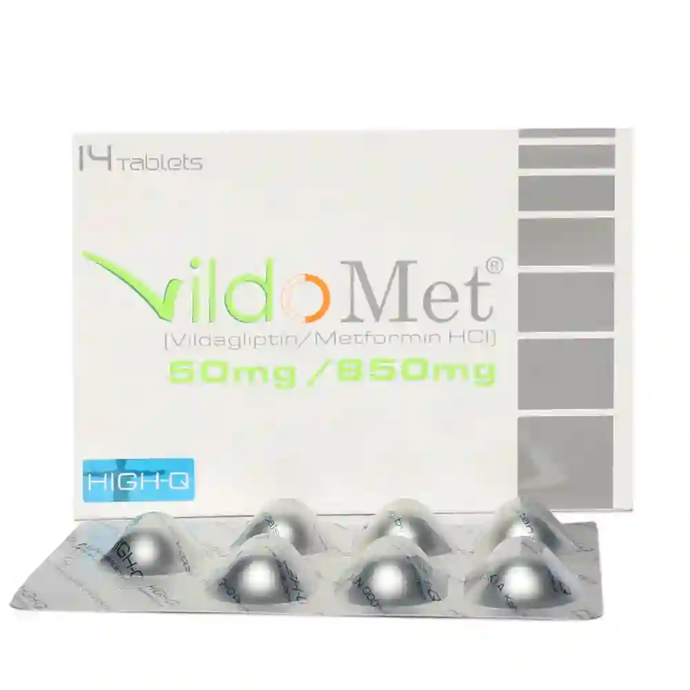 VILDOMET 50/850MG TAB 7x2