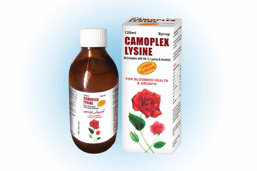 CAMOPLEX LYSINE SYP 120ML