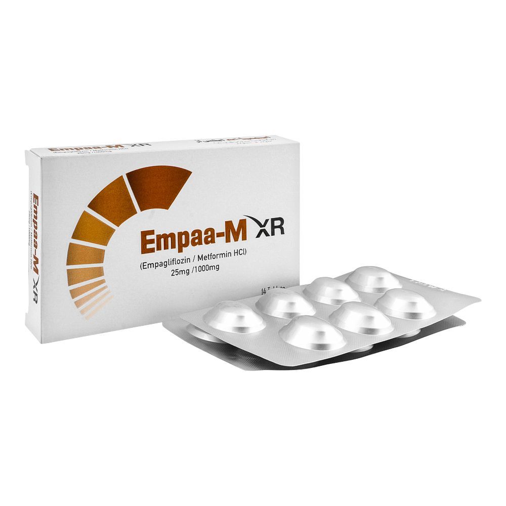 EMPAA-M XR 25/1000MG 14'S