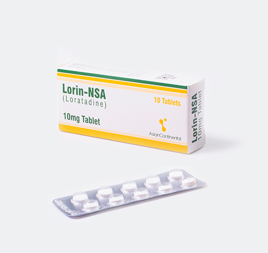 LORIN-NSA TAB 10 MG 10'S