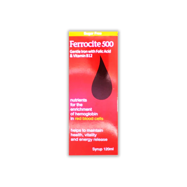 FERROCITE 500 SYRUP 120ML 