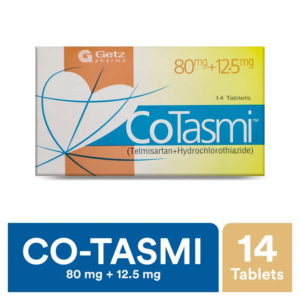 CO-TASMI TAB 80/12.5 MG 14'S