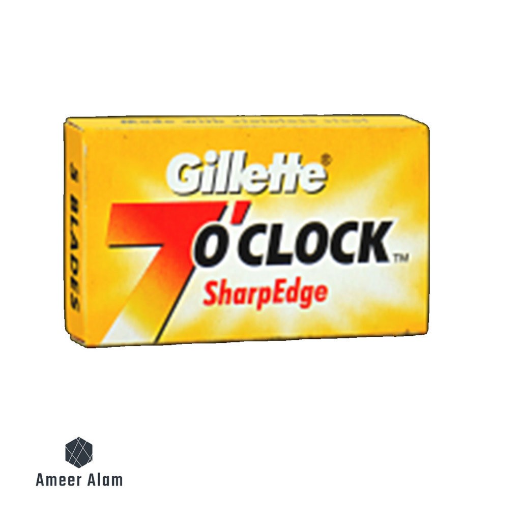 GILLETTE 7'O CLOCK BLADE 5'S