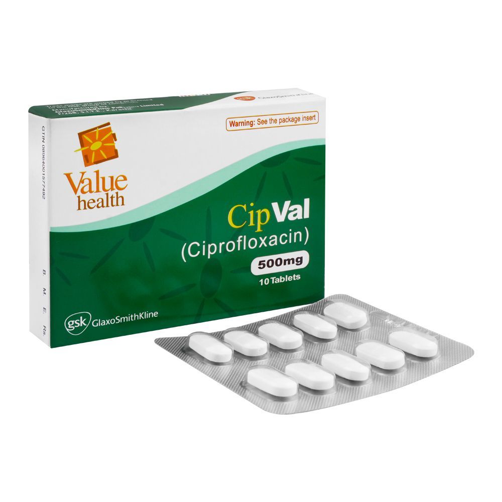 CIPVAL TAB 500 MG 10'S