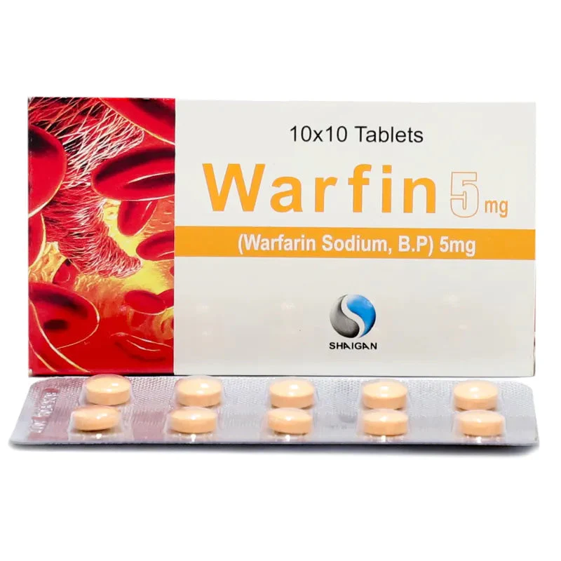 WARFIN TAB 5 MG 10x10