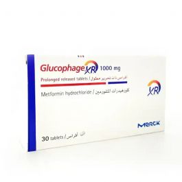 GLUCOPHAGE XR1000MG TAB 3X10