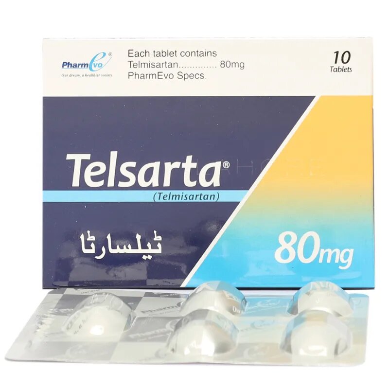 TELSARTA TAB 80 MG 10'S