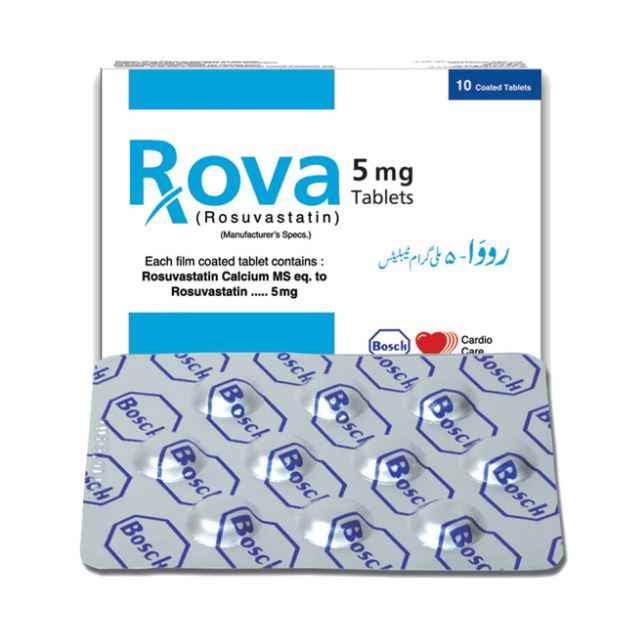 ROVA TAB 5 MG 10'S