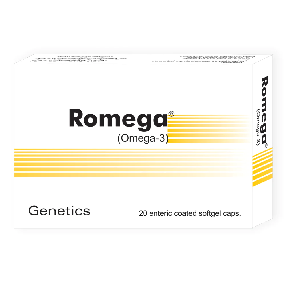 ROMEGA CAP 1000MG 20'S