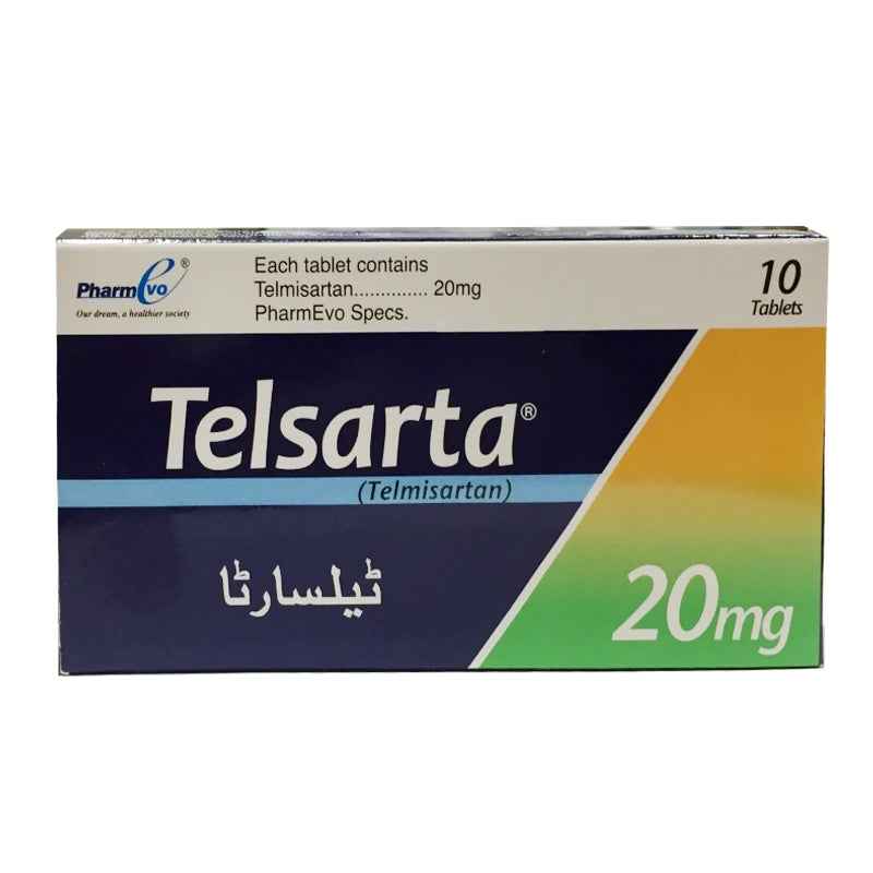 TELSARTA TAB 20 MG 10'S