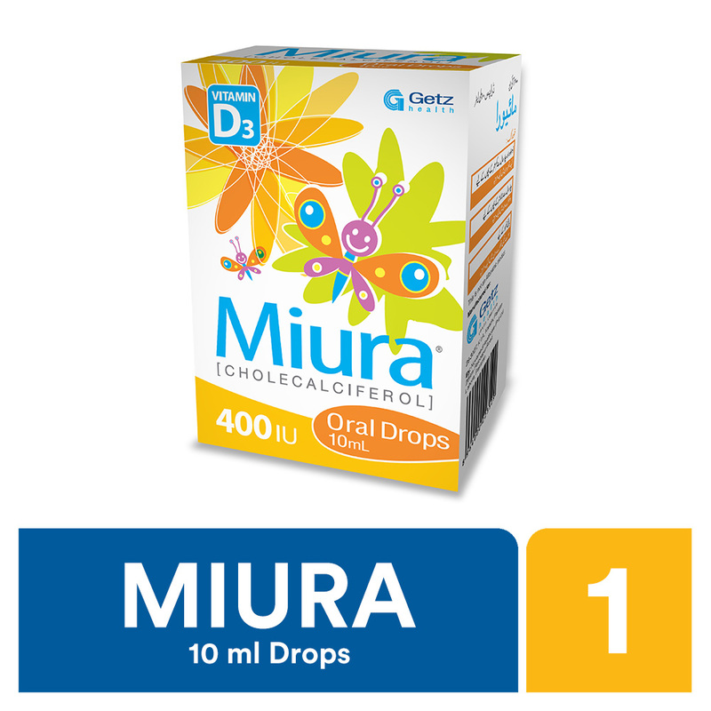 MIURA D DROPS 400IU/10ML