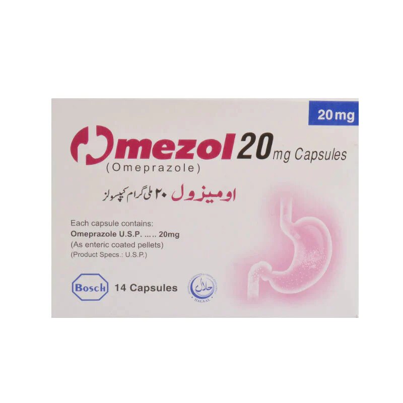 OMEZOL CAP 20 MG 2X7'S