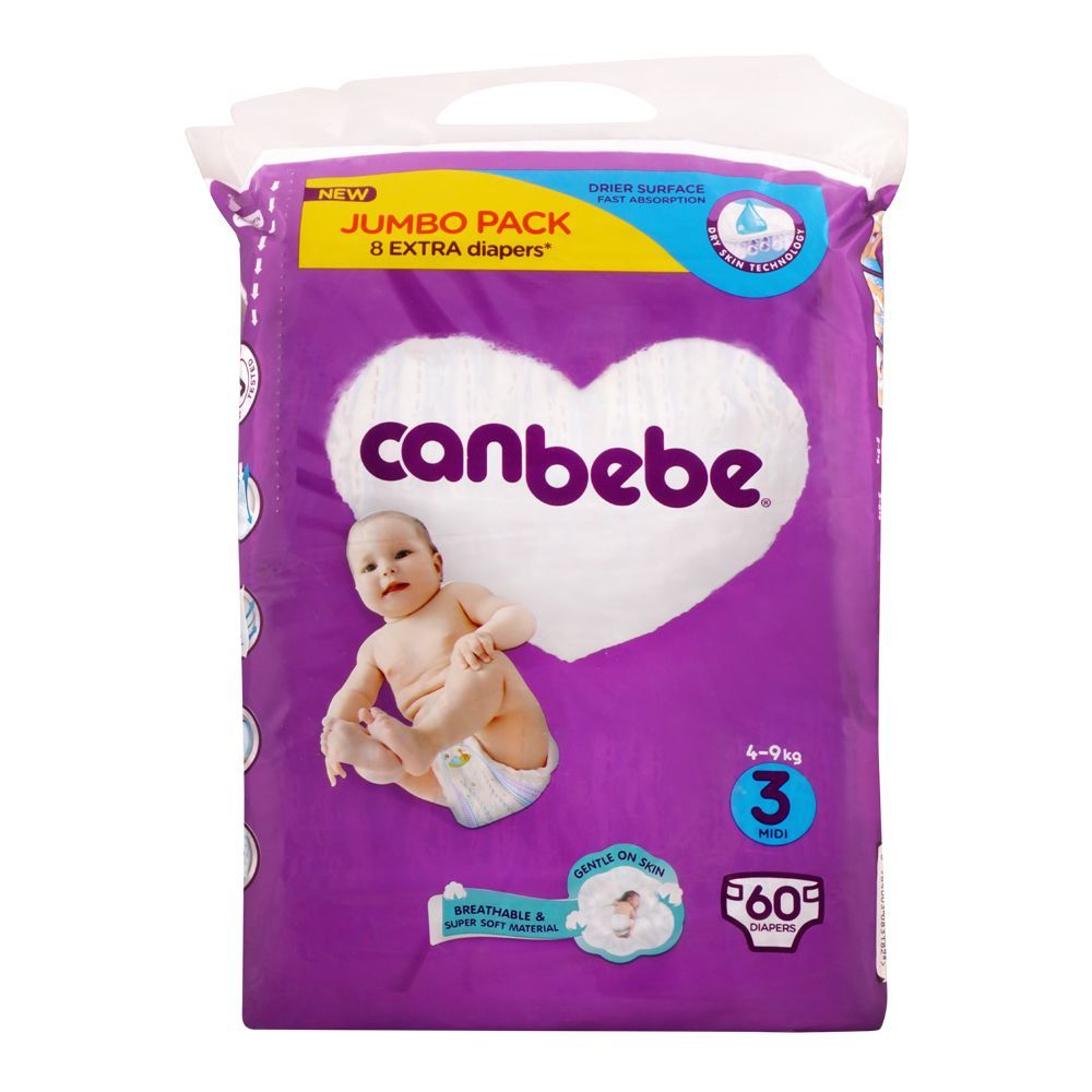 CANBEBE DIAPERS #3 60S