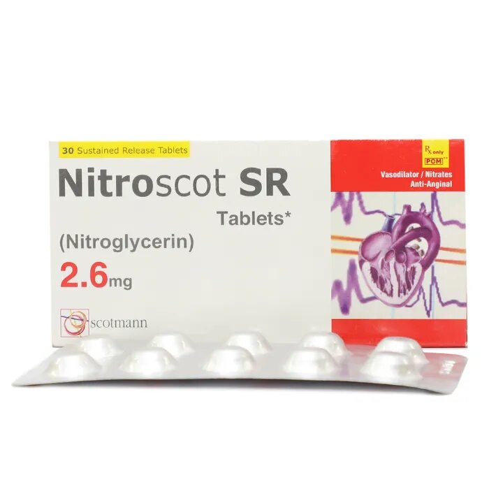 NITROSCOT SR 2.6MG CAP 30 S