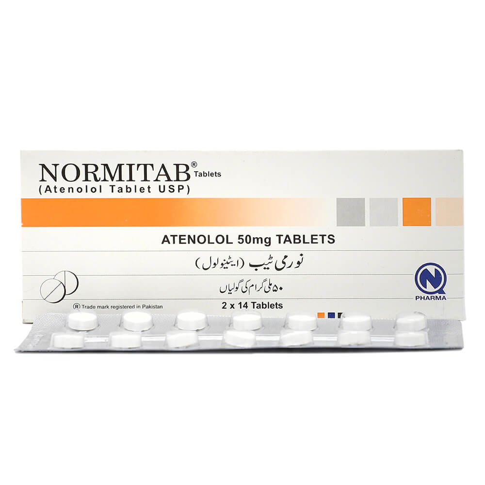 NORMITAB TAB 50 MG 2x14'S