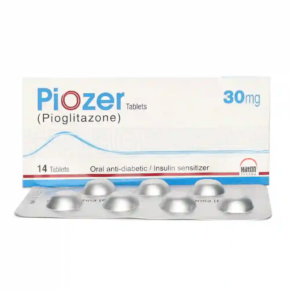 PIOZER TAB 30 MG 7x2