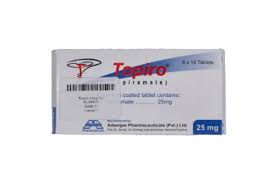 TOPIRO TAB 25 MG 6X10'S