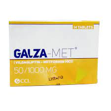 GLYZIA MET 50/1000 TAB 14S