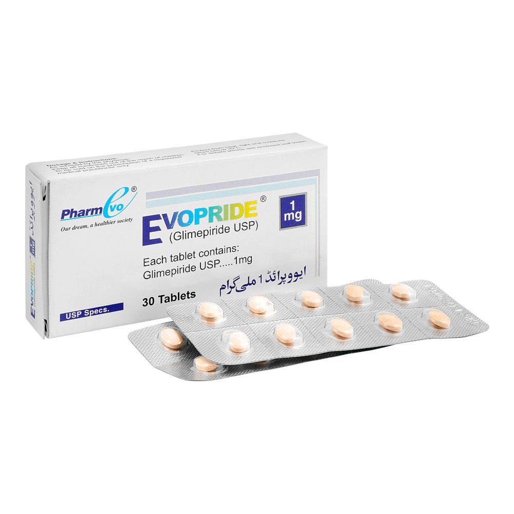 EVOPRIDE 1MG TAB 10x3'S