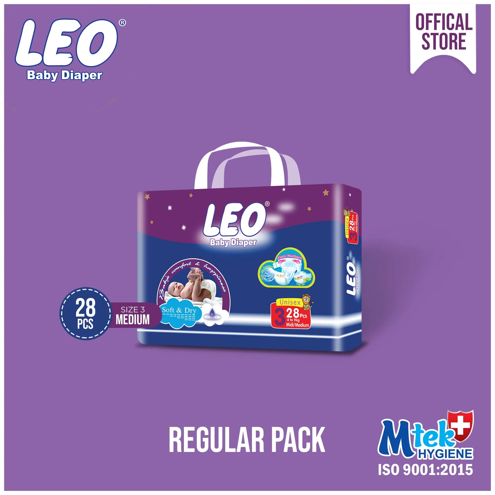 LEO DIAPER #3 28S