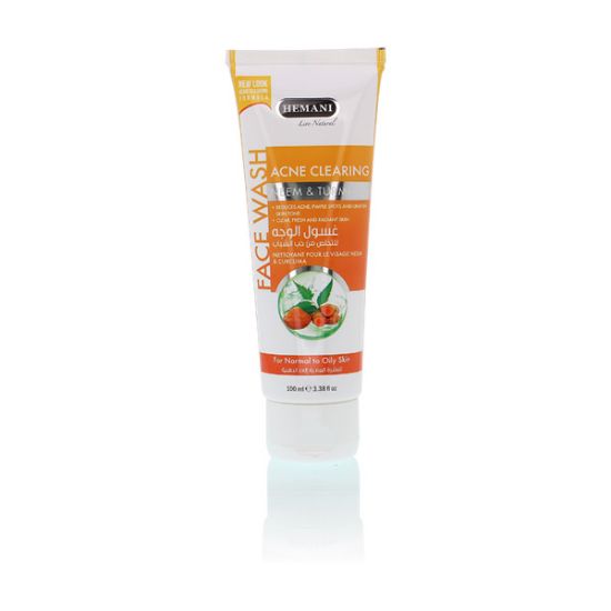 HEMANI NEEM & TURMERIC 100ML FACE WASH 