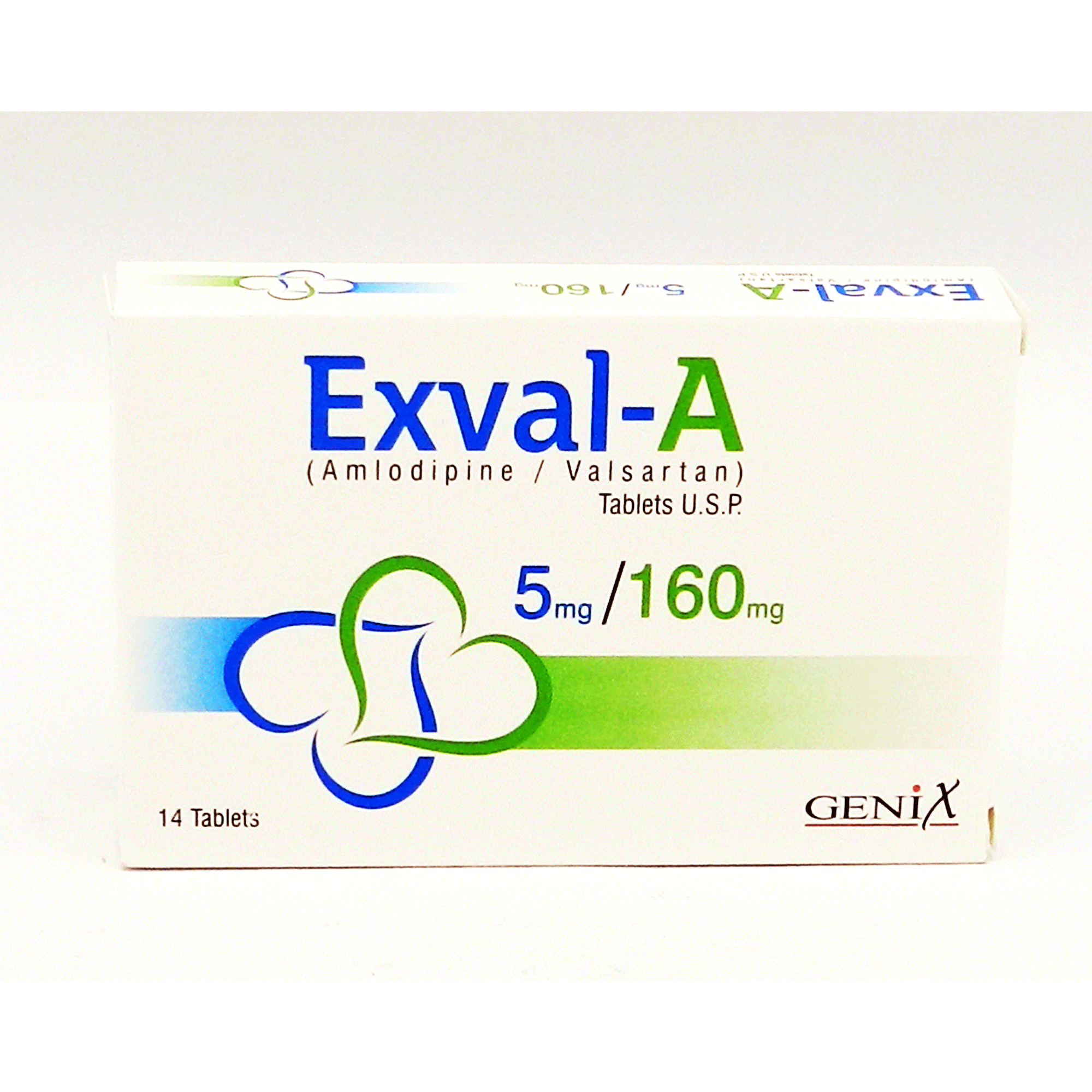 EXVAL-A 5MG/160MG TAB 7x2'S