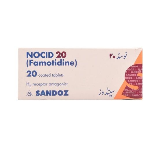 NOCID TAB 20 MG 10x2'S