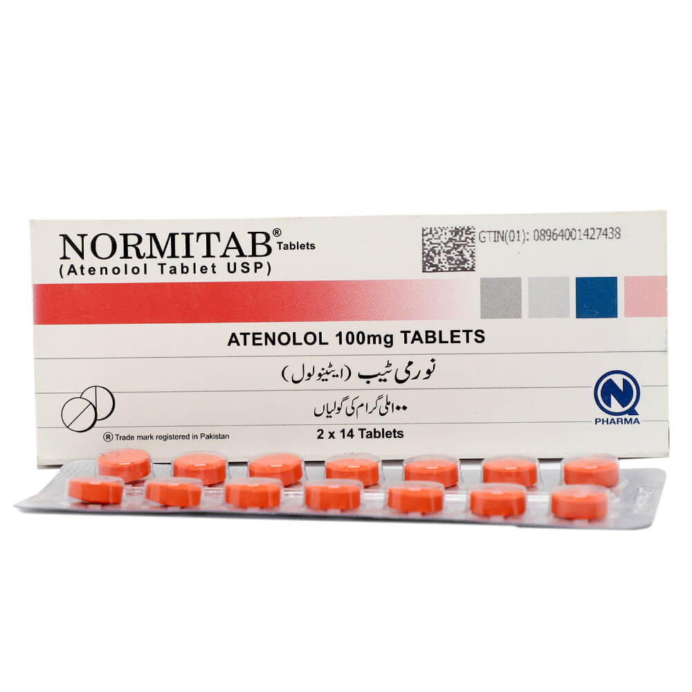 NORMITAB TAB 100MG 2x14'S