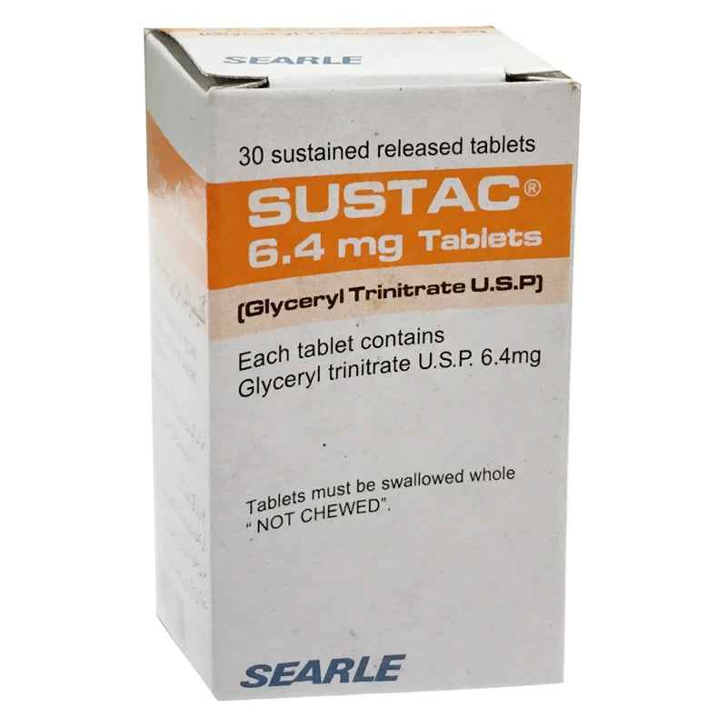 SUSTAC 6.4MG TAB 30S