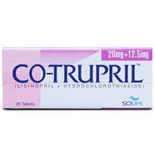 CO-TRUPRIL  20MG/12.5MG TAB 1x28