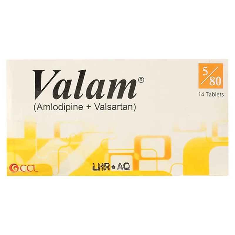 VALAM TAB 5/80 MG 7x2'S