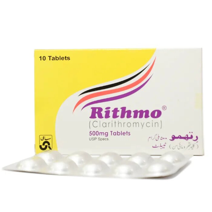 RITHMO TAB 500 MG 10S