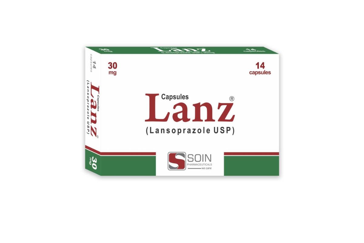 LANZ CAP 30MG   14SS