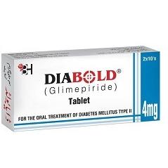 DIABOLD TAB 4 MG 2X10'S