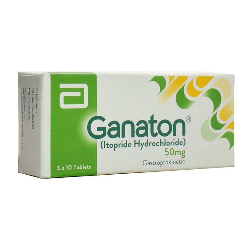 GANATON 50MG TAB 10X3'S