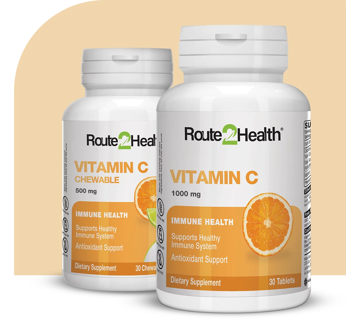 VITAMIN C CHEWABLE 500MG  R2H 30S