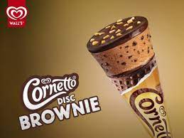 CORNETTO BROWNIE 24X105ML RS.170