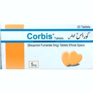 CORBIS 5MG TAB 10X2'S