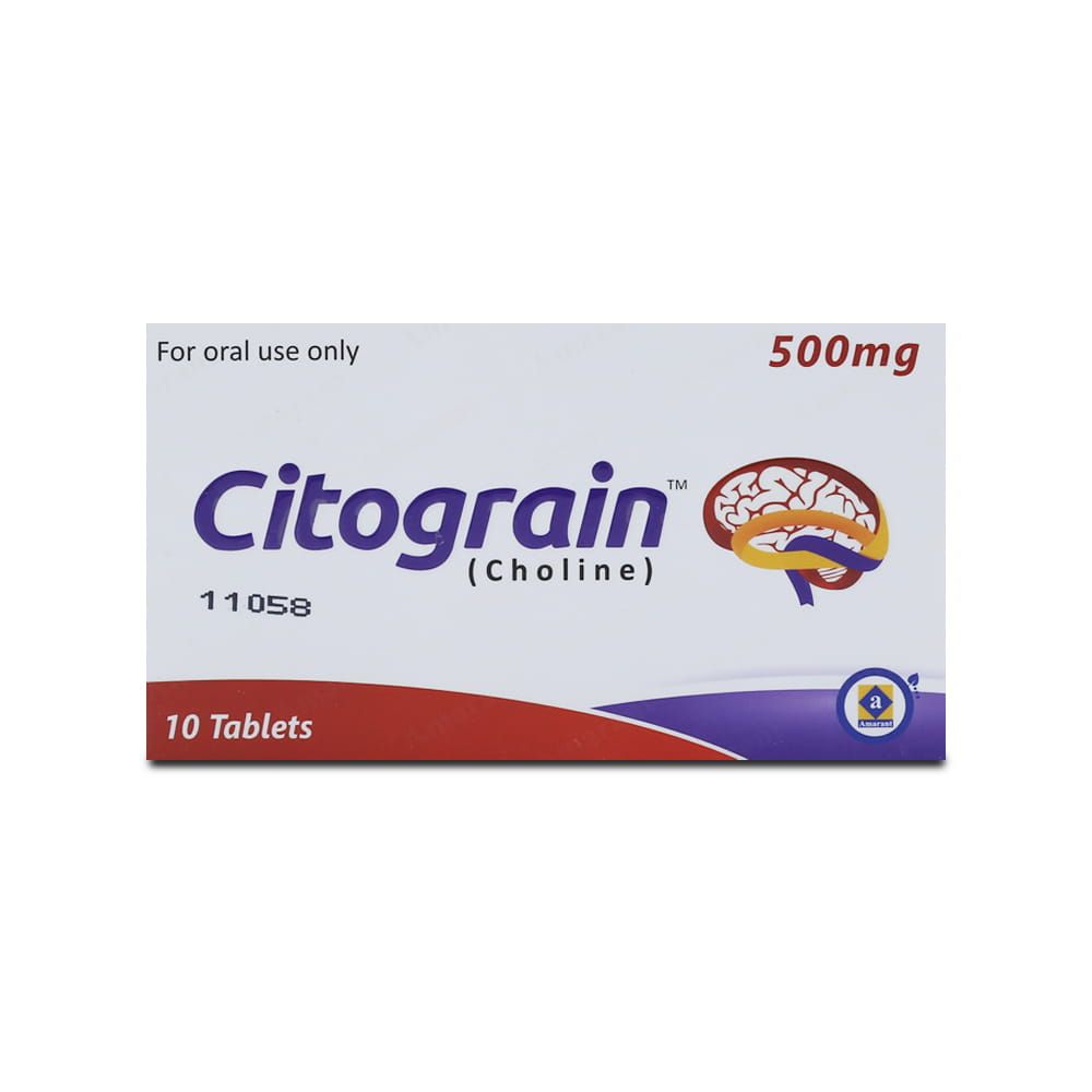 CITOGRAIN 500MG TAB 10S