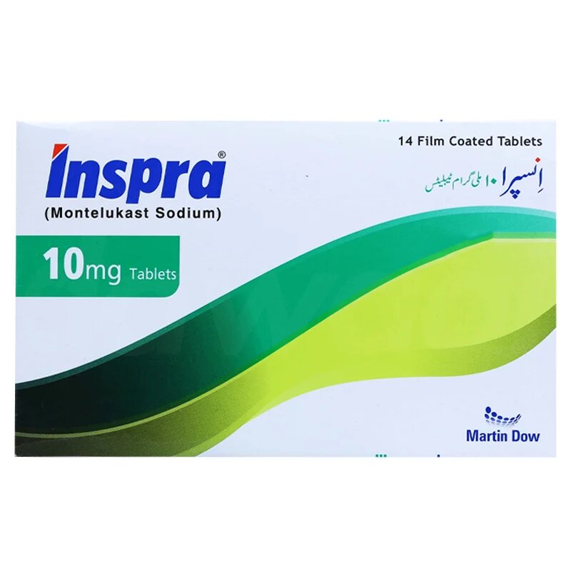 INSPRA TAB 10 MG 14'S