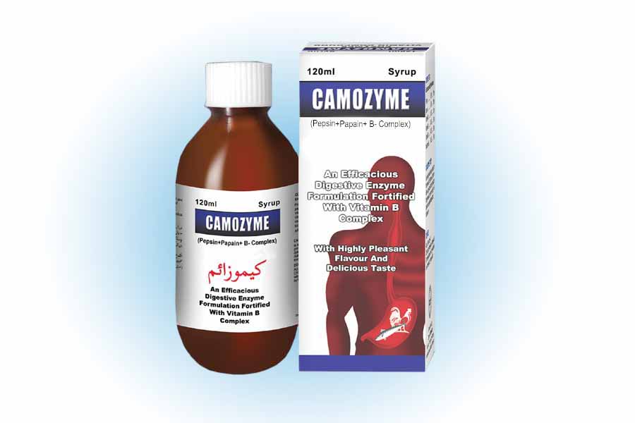 CAMOZYME 120ML SYP 1 S